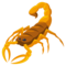 Scorpion emoji on Emojione